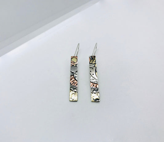 Collapsing Crescents Earrings