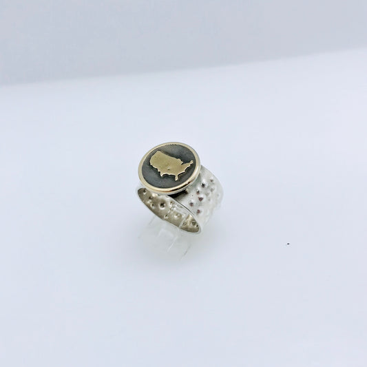 Dimply Stated Ring