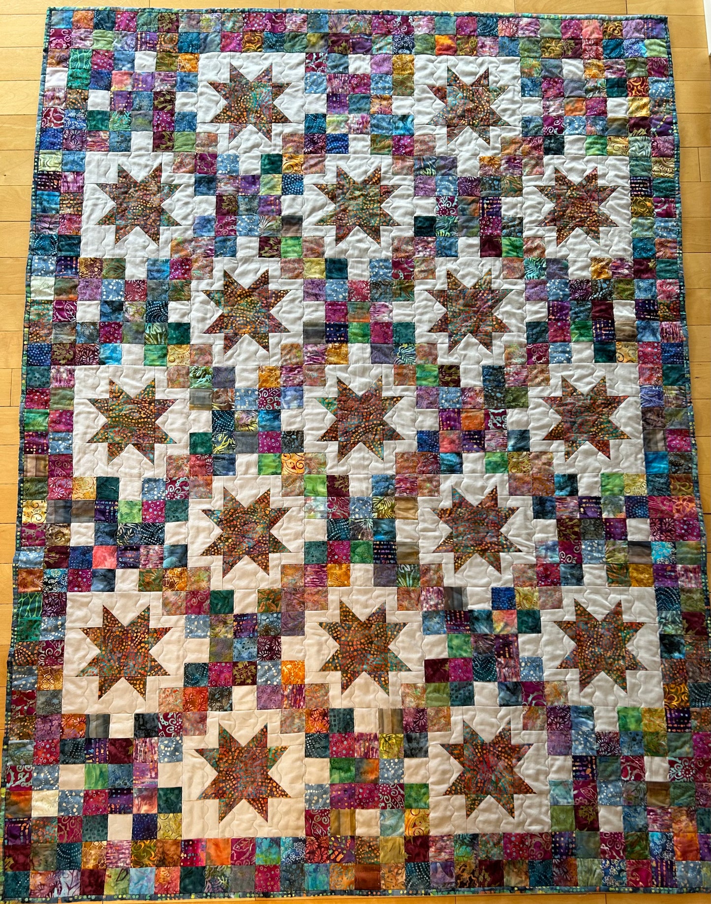 Shimmering Stars Quilt