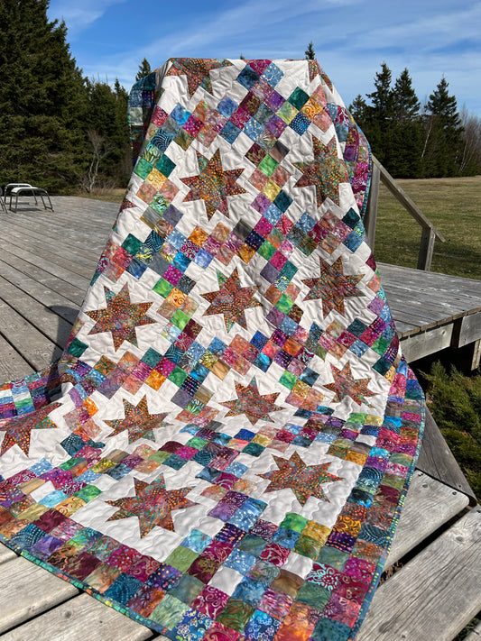 Shimmering Stars Quilt