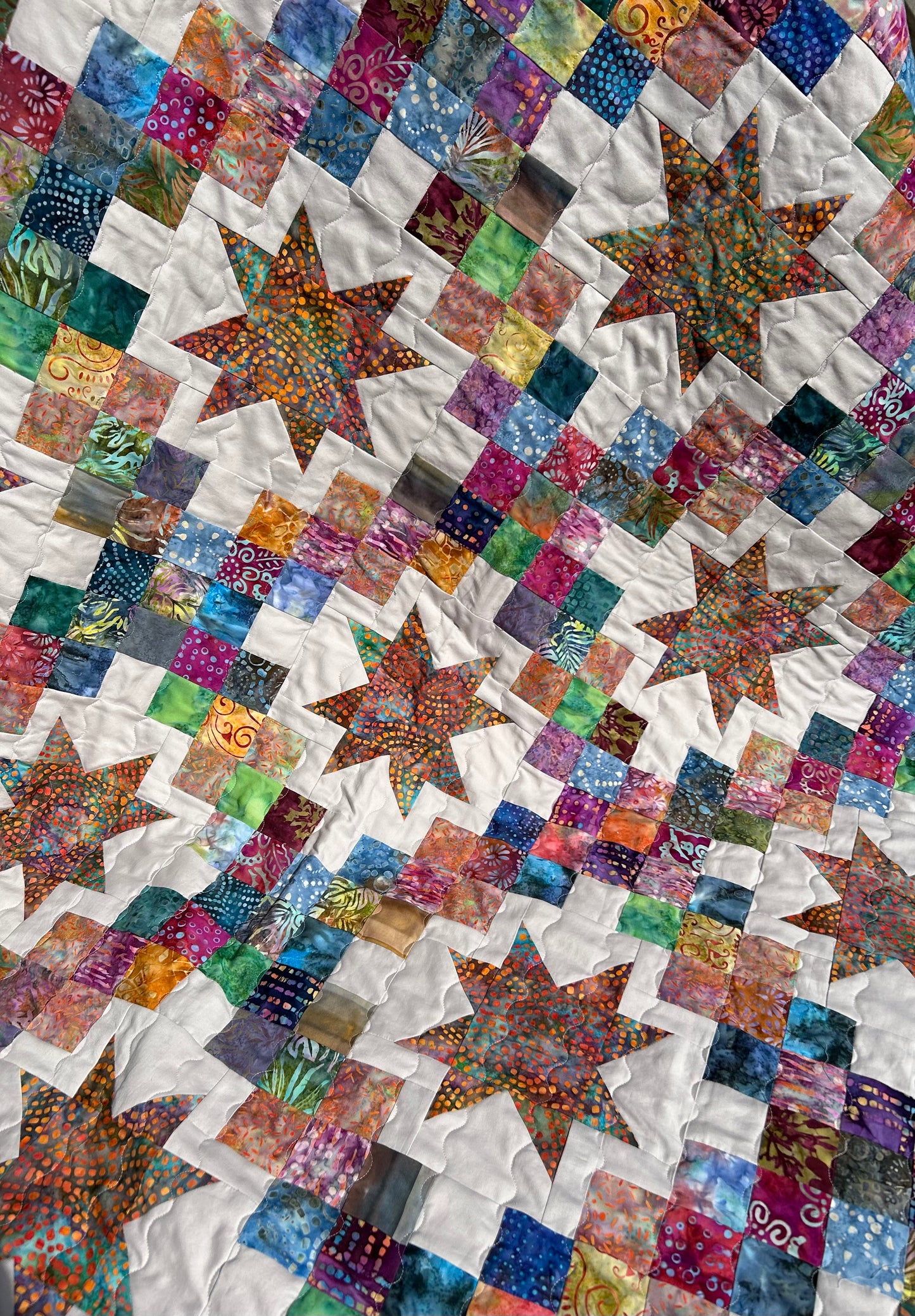 Shimmering Stars Quilt