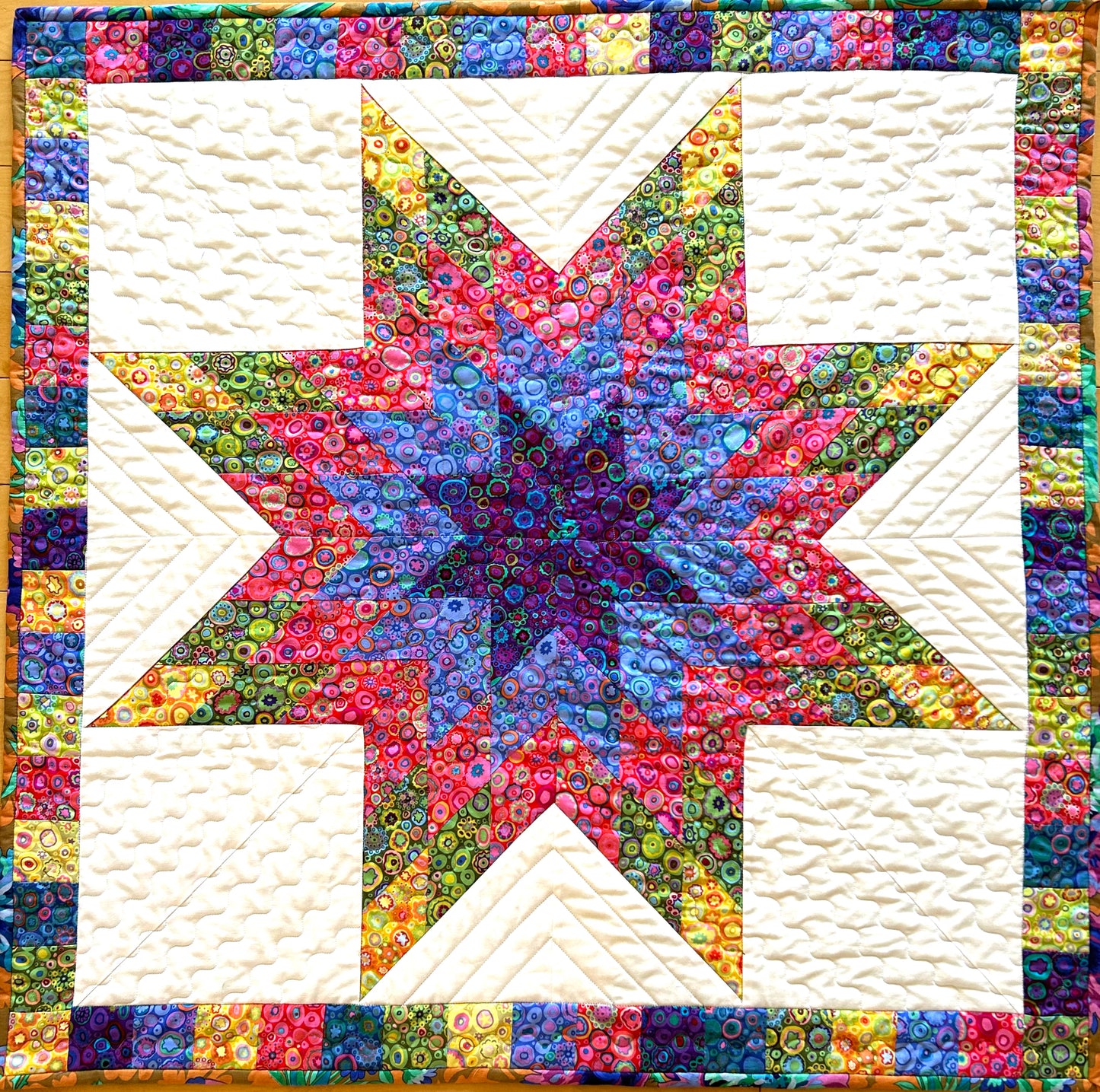 KFC Lone Star Quilt Purple Centre