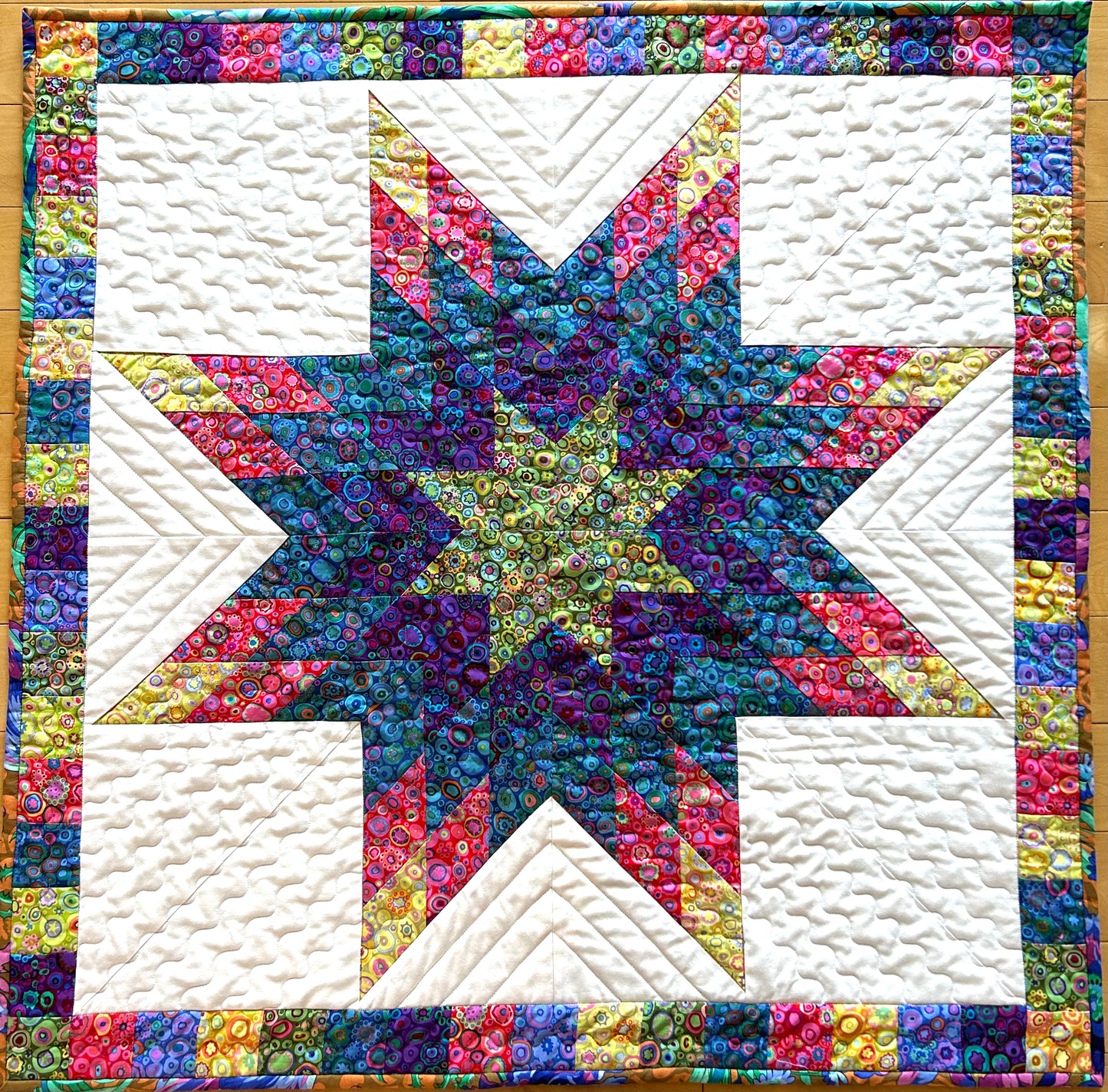 KFC Lone Star Quilt Green Centre