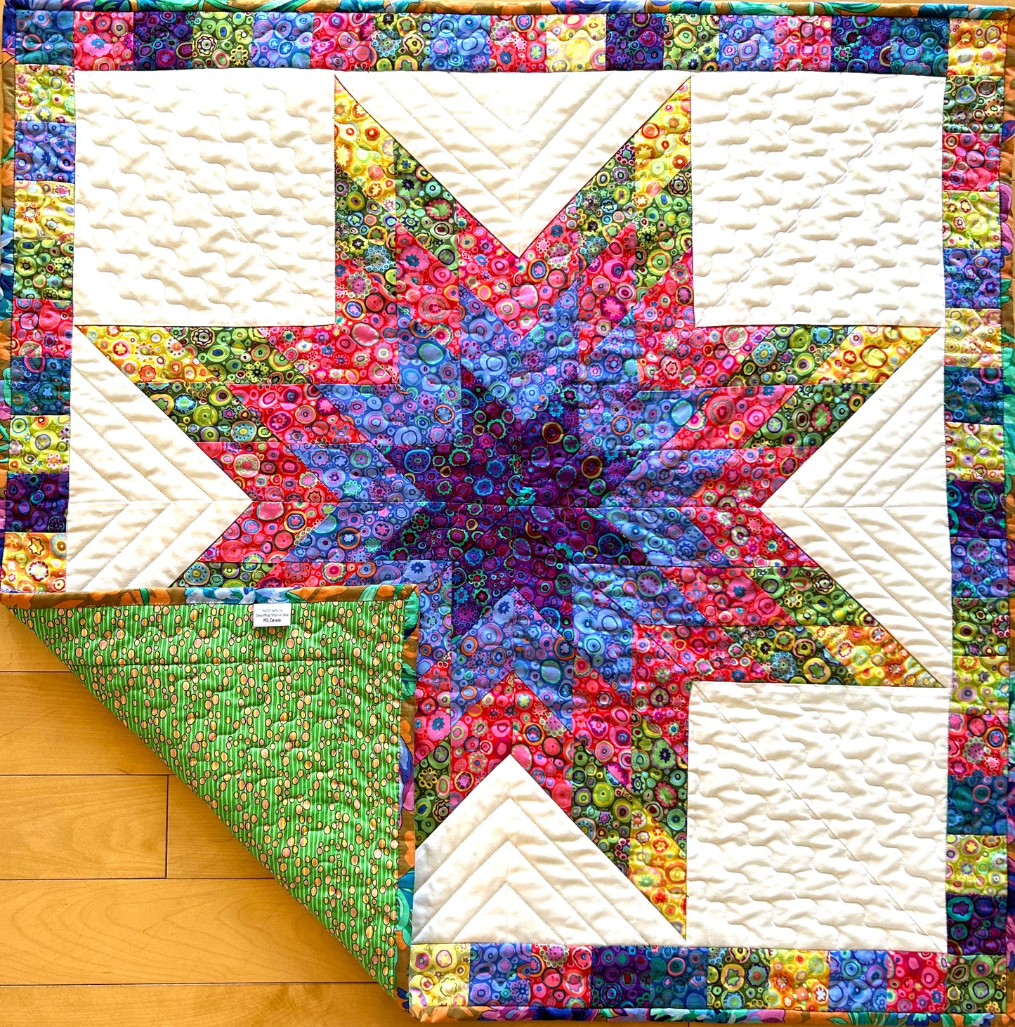 KFC Lone Star Quilt Purple Centre